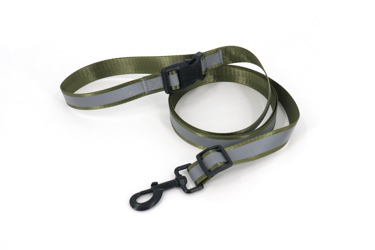 Roam&Rover Reflective Dog Leash — Racing Green