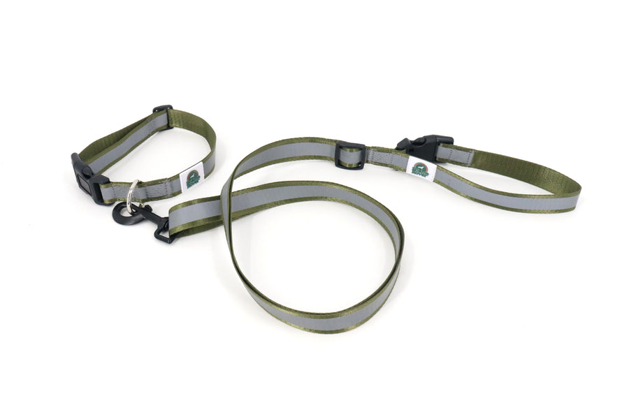 Reflective Dog Collar & Leash Set