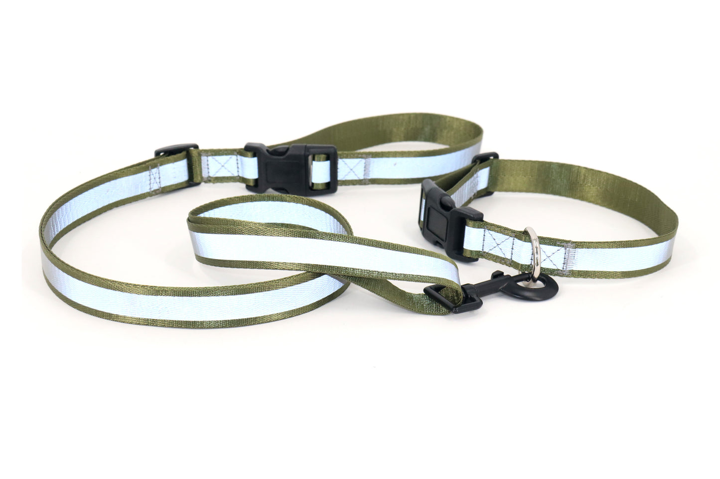 Reflective Dog Collar & Leash Set